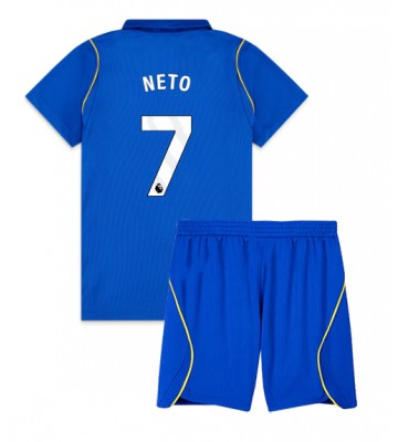 Chelsea Pedro Neto #7 Hjemmebanetrøje Børn 2026-27 Kortærmet (+ Korte bukser)